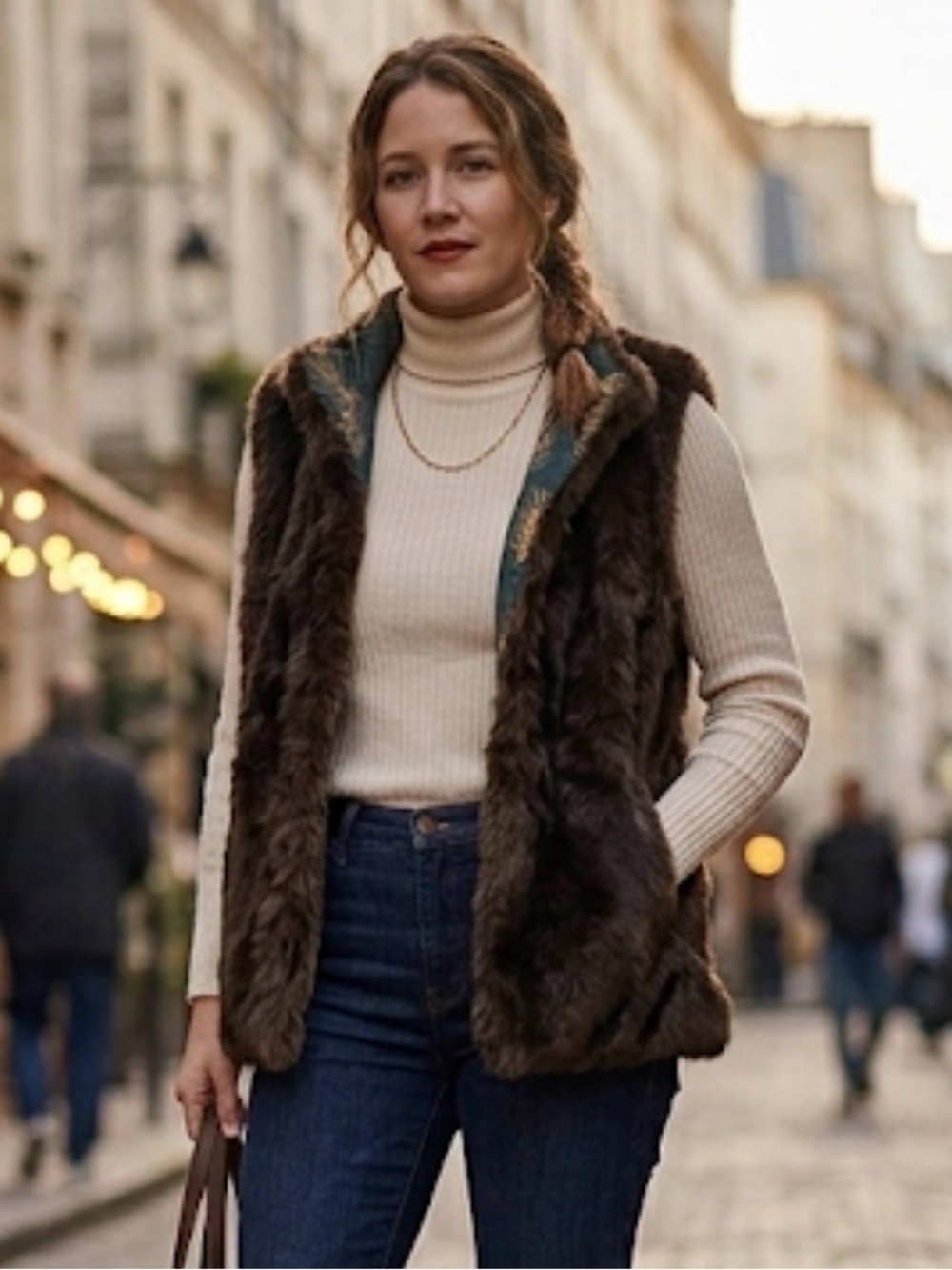 Sanctuary Clothing Faux Fur Vest